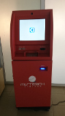 Self-service kiosk untuk top-up listrik di Nigeria